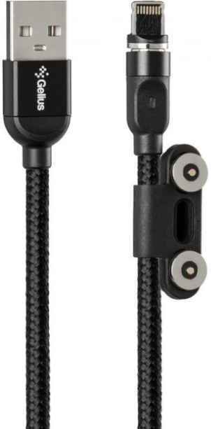 

Кабель Gelius Pro Magenta GP-UC-U013u 3in1 (MicroUSB/iPhone X/Type-C) Black (2A)