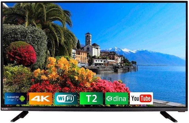 

Телевизор Bravis LED-40E6000 Smart + T2 Black