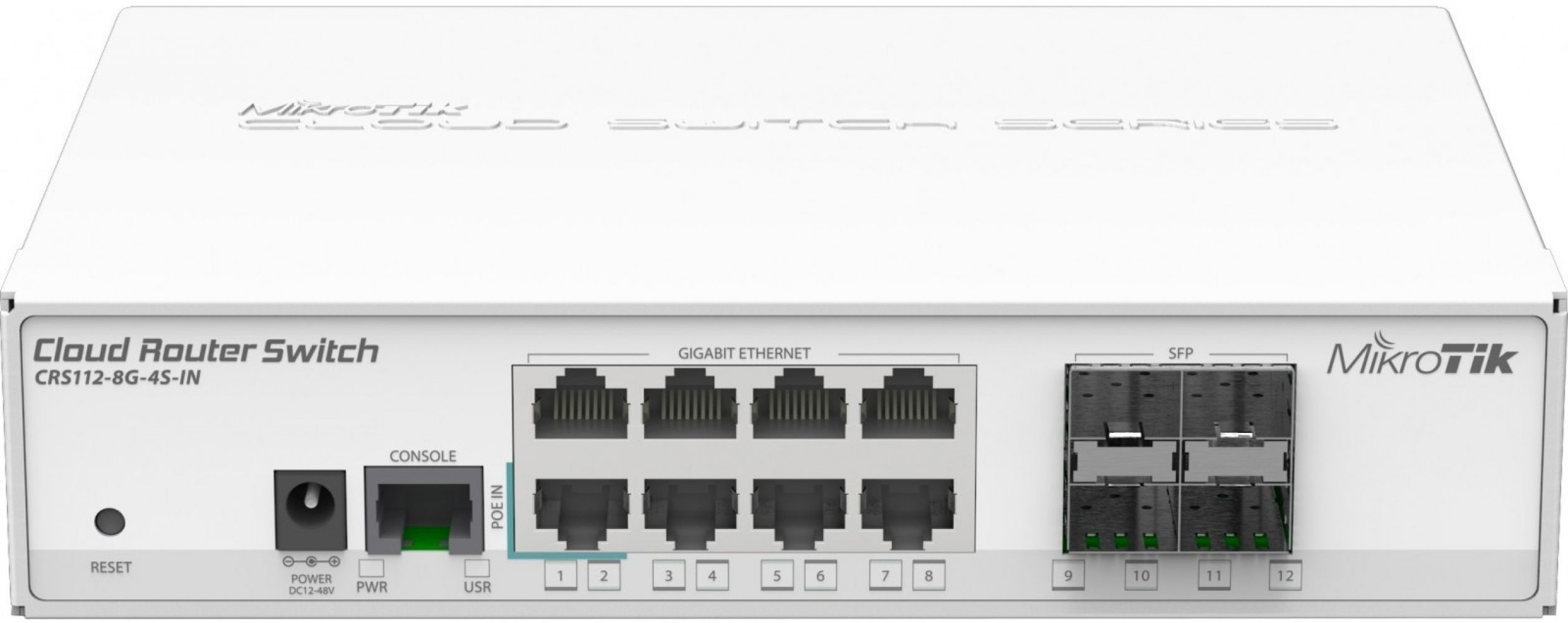 

Комутатор MikroTik CRS112-8G-4S-IN