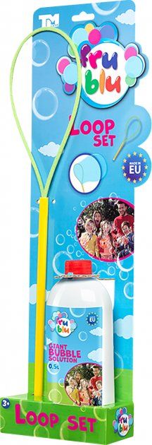 

Набір з мильними бульбашками Fru Blu Петелька з розчином 0.5 л (DKF8214)