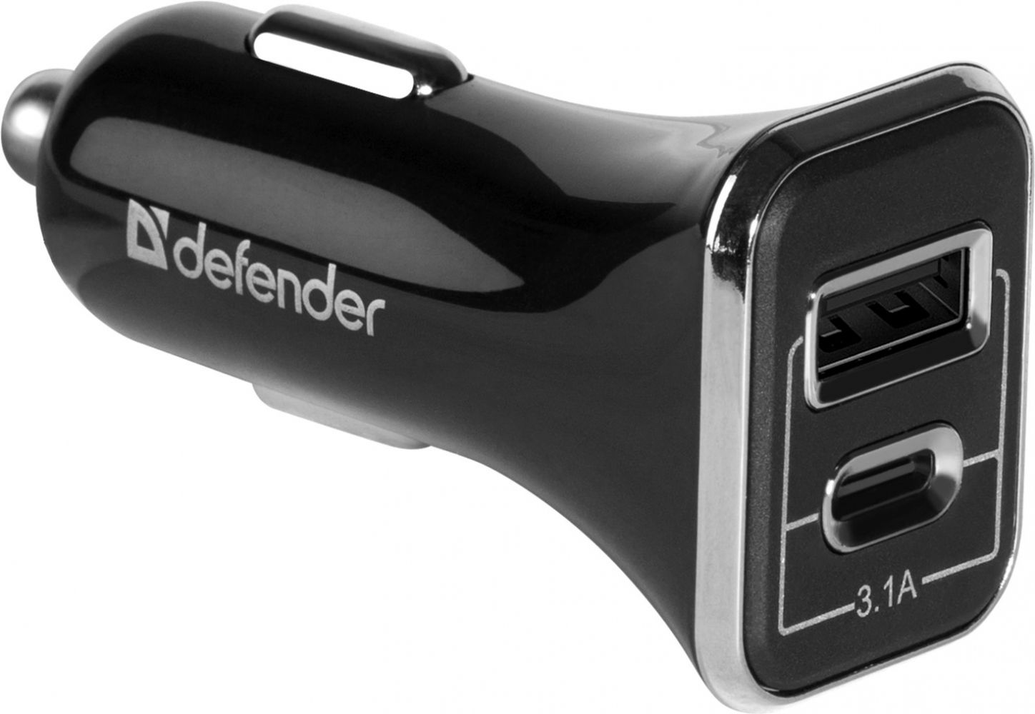 

Автомобільний зарядний пристрій Defender UCC-33 USB + Type-C 5V/3.1А кабель (83835)