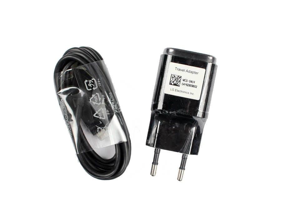 

Сетевое зарядное устройство LG Micro USB 1,8A Black (MCS-04BR)