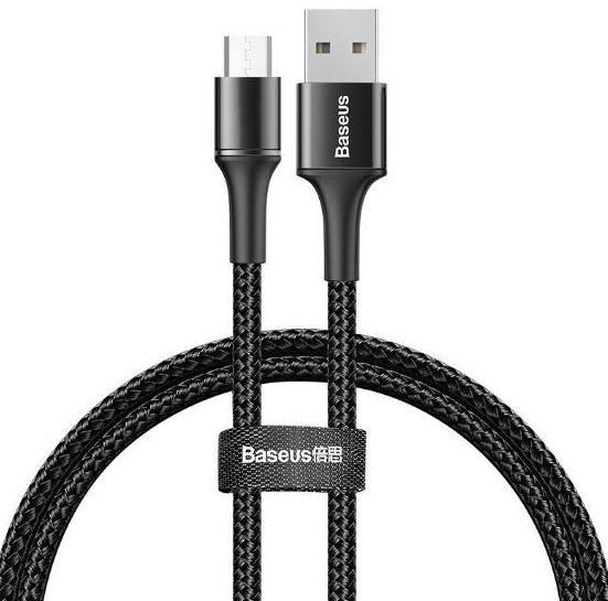 

Кабель Baseus Halo USB - microUSB 3A 1 м (CAMGH-B01) Black