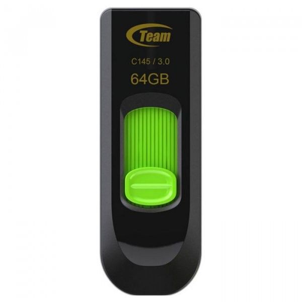 

USB флеш накопичувач Team C145 64GB Green (TC145364GG01)