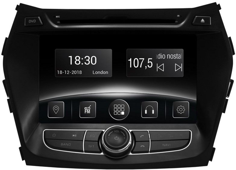

Автомагнітола штатна Gazer CM5008-DM для Hyundai Santa Fe (DM) 2012-2016