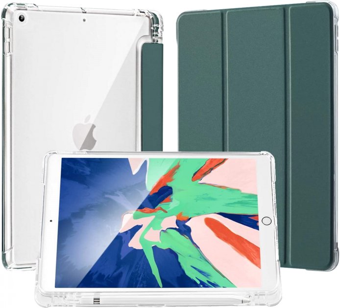 

Чохол BeCover Soft Edge для Apple iPad 10.2 2019/2020 (706596) Dark Green