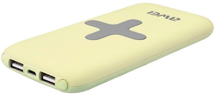 

Портативна батарея Awei P98k Wireless Qi 7000mAh Yellow