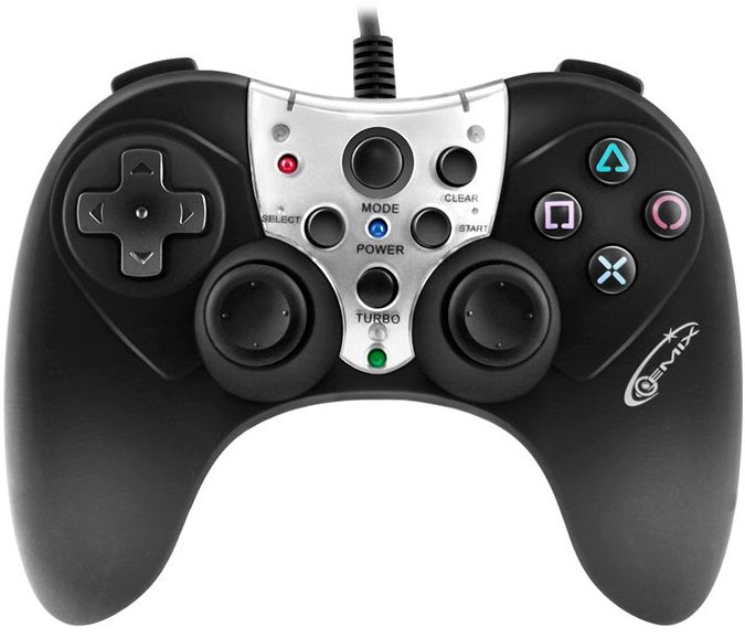 

Дротовий геймпад Gemix GP-60 PC (GP60BS) Black/Silver