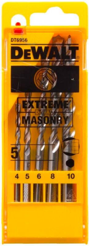 

Набір свердел DeWalt Extreme для бетону 5 шт. (DT6956)