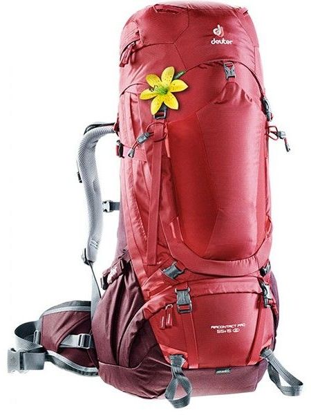 

Рюкзак Deuter Aircontact PRO 55+15 SL (3330017 5005) Cranberry-aubergine