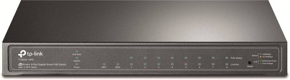 

Комутатор TP-LINK T1500G-10PS