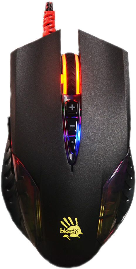 

Миша A4Tech Bloody Q50 Neon XGlide USB (4711421931120) Black
