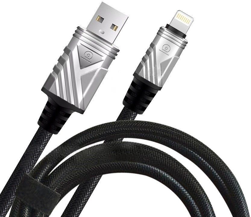 

Кабель USB WUW X62 lightning 2m 2.4A Black