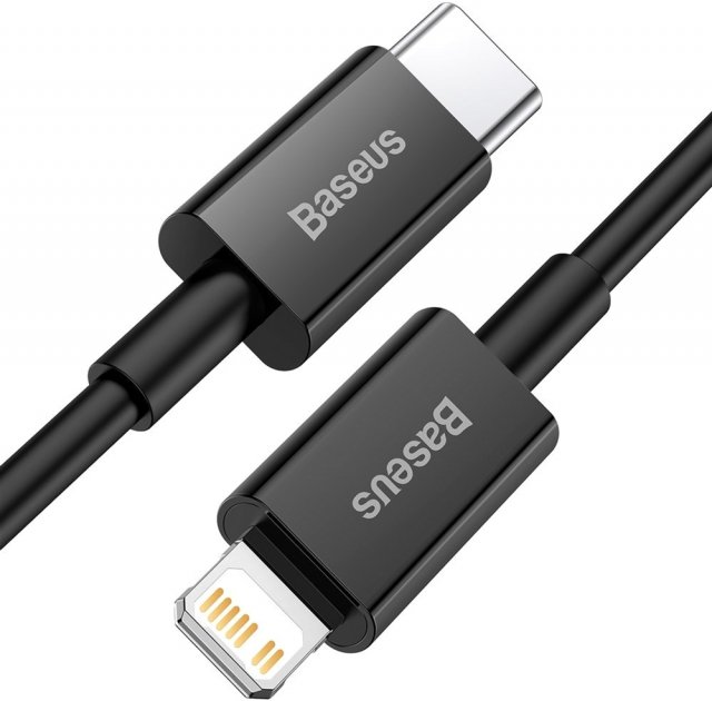 

Кабель Baseus Superior Series Type-C to IP PD 20W 1 м (CATLYS-A01) Black