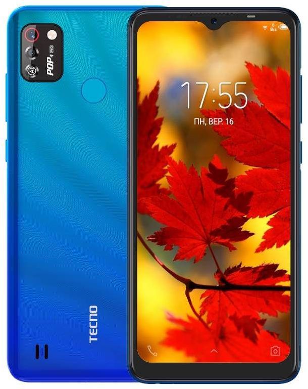 

Смартфон Tecno Pop 4 Pro (BC3) Vacation Blue (4895180760846)
