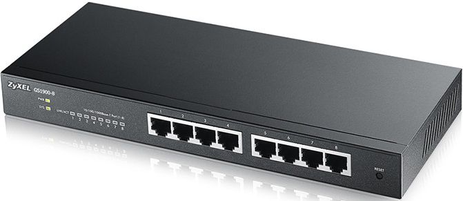 

Комутатор Zyxel GS1900-8 (GS1900-8-EU0101F)