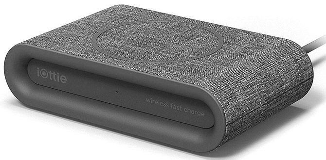

Беспроводное зарядное устройство iOttie iON Wireless Fast Charging Pad Mini (CHWRIO103GR) Gray