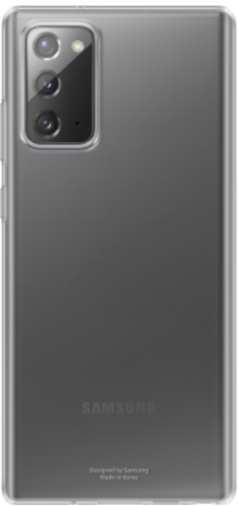 

Силіконовий (TPU) чохол Clear Cover для Samsung Galaxy Note 20 (N980) EF-QN980TTEGRU Transparent