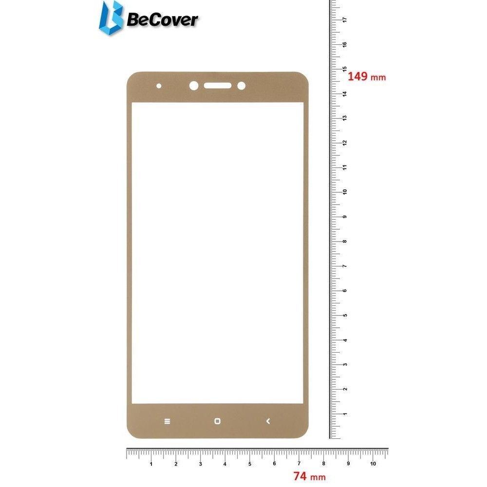 

Защитное стекло BeCover для Xiaomi Redmi Note 4X Gold (BC_701168)