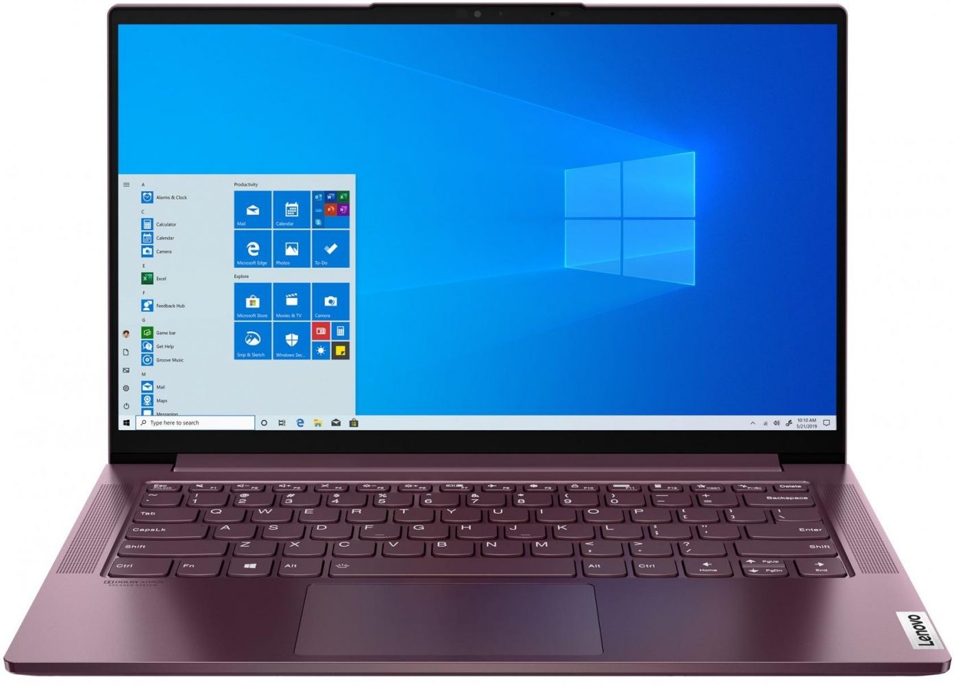 

Ноутбук Lenovo Yoga Slim 7 14IIL05 (82A100HMRA) Orchid