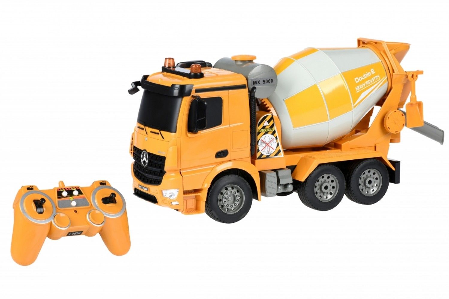 

Машинка на р/у 3 в 1 Same Toy Бетономешалка Mercedes-Benz 1:20 (E528-003) Yellow
