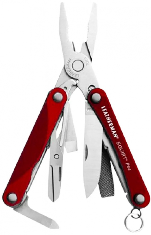 

Мультитул Leatherman Squirt PS4 у коробці (831227) Red