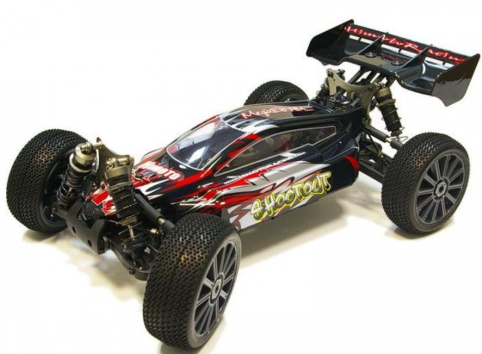 

Модель автомобіля Himoto Багги Shootout MegaE8XBL 1:8 2.4 ГГц Red