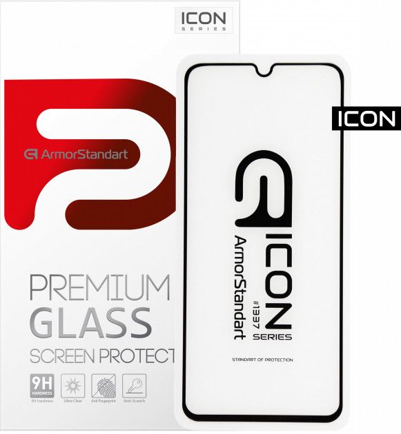 

Защитное стекло Armorstandart Icon для Huawei Y6p Black (ARM56792)