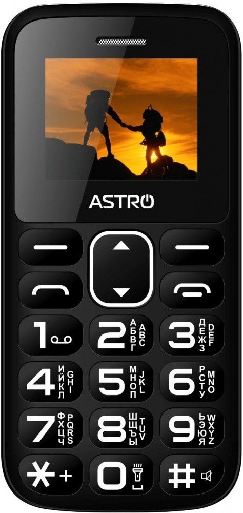 

Мобильный телефон Astro A185 Black