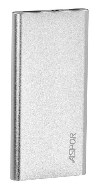 

УМБ Aspor A373 6000 mAh silver