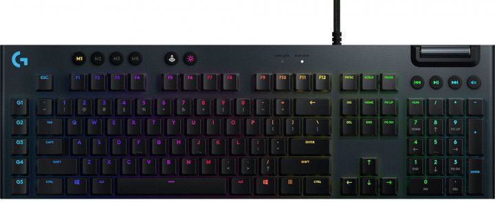 

Клавіатура Logitech G815 Gaming Mechanical GL Linear RGB USB (920-009007) Black