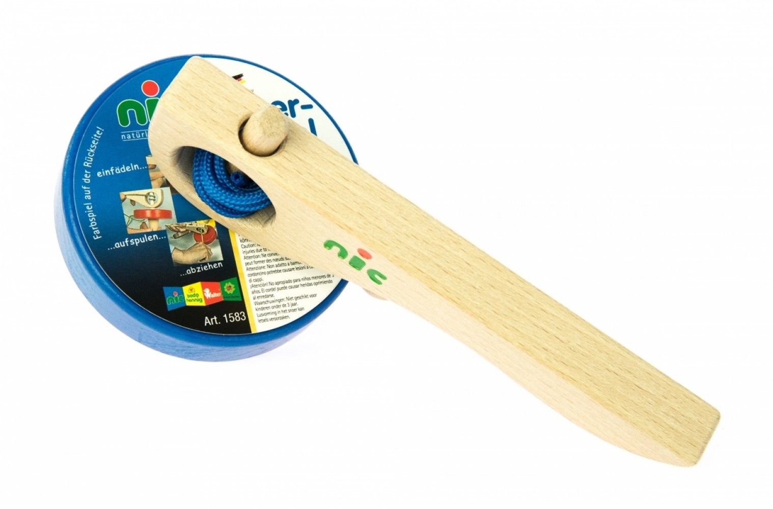 

Игра деревянная Nic Юла (NIC1583) Blue