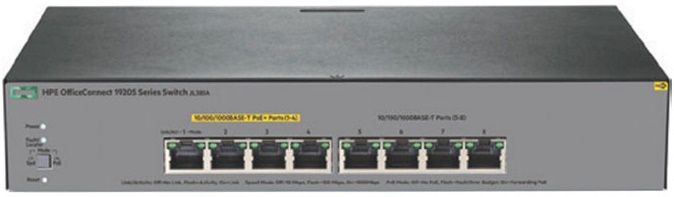 

Комутатор HP OfficeConnect 1920S 8G PPoE+ Switch (JL383A)