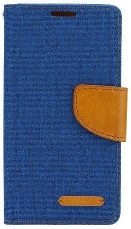 

Чохол-книжка Leather Book Cover Honor 9 lite Canvas Blue