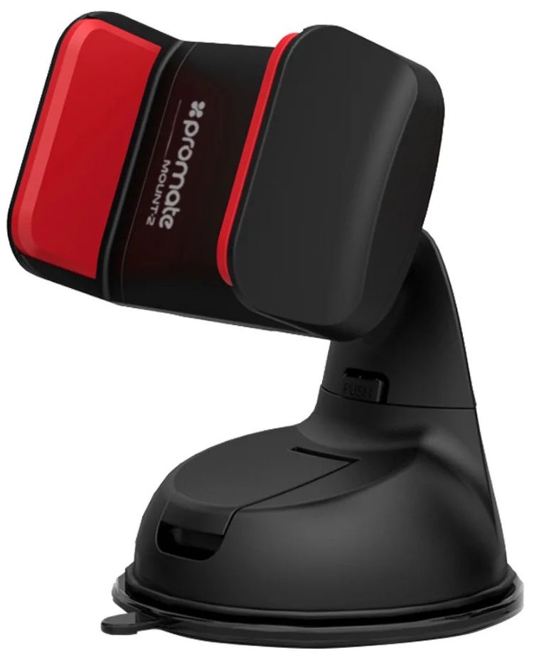 

Автотримач для телефону Promate Mount-2 (mount-2.black/red) Black/Red