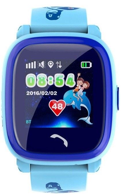 

Дитячий годинник-телефон з GPS трекером GOGPS K25 (K25BL) Blue