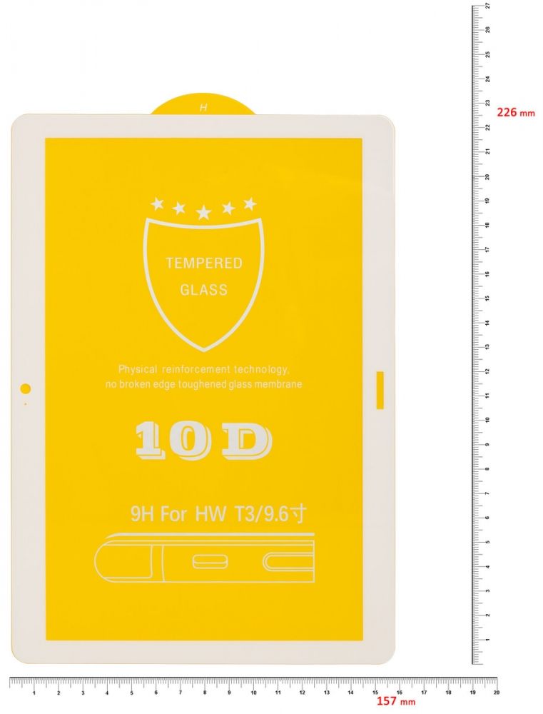 

Защитное стекло BeCover для HUAWEI MediaPad T3 10 (703747) White