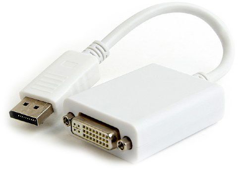 

Адаптер Cablexpert DisplayPort - DVI (A-DPM-DVIF-03-W) White