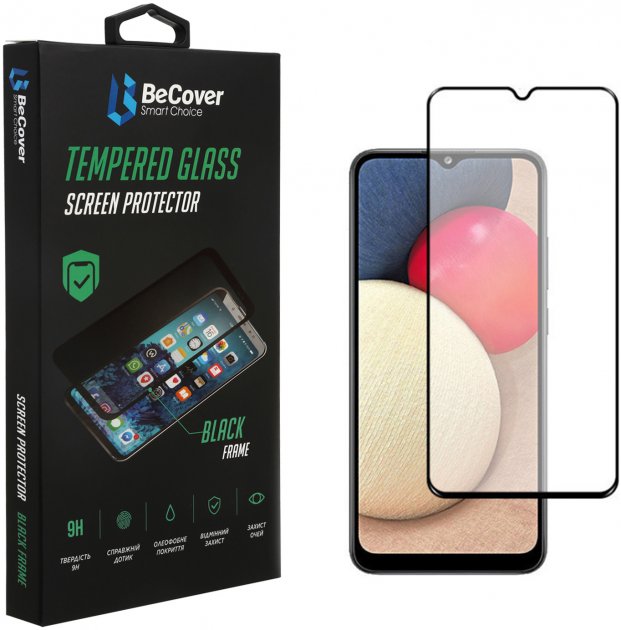 

Захисне скло BeCover для Samsung Galaxy A03s SM-A037 (706776) Black