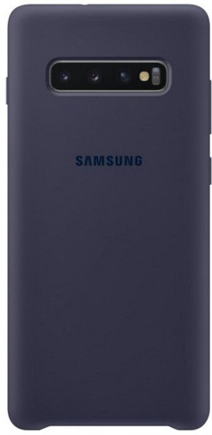Панель Samsung Silicone Cover для Samsung Galaxy S10 Plus (EF-PG975TNEGRU) Navy от Територія твоєї техніки на платформе USKIDKA Панель Samsung Silicone Cover для Samsung Galaxy S10 Plus (EF-PG975TNEGRU) Navy от Територія твоєї техніки