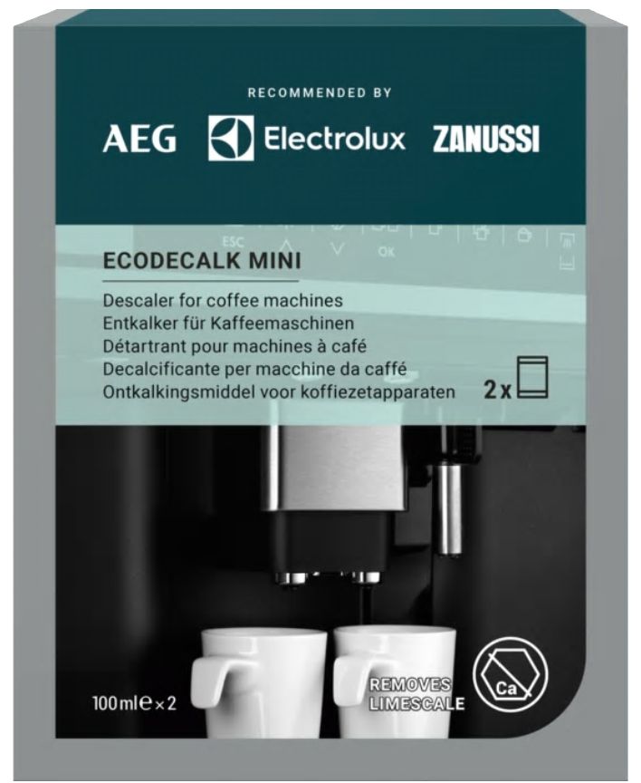 

Засіб для видалення вапняних відкладень для кавомашин ELECTROLUX M3BICD200 (2 шт.)