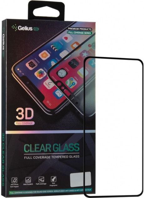 

Захисне скло Gelius Pro 3D for Oppo A52/А72 (2099900812231) Black