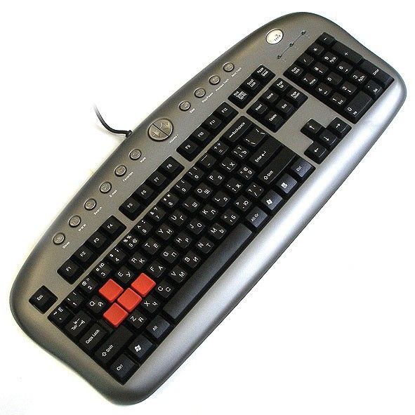 

Клавиатура A4Tech KB-28G PS/2 Silver/Black