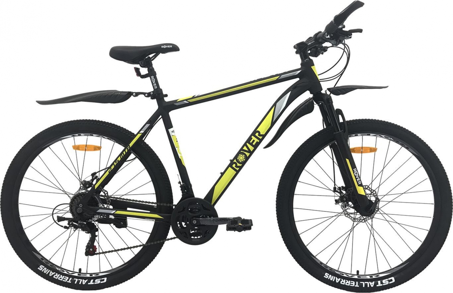 

Велосипед Rover X70 AIR 27.5" 20" 2021 (748140) Black-White-Yellow