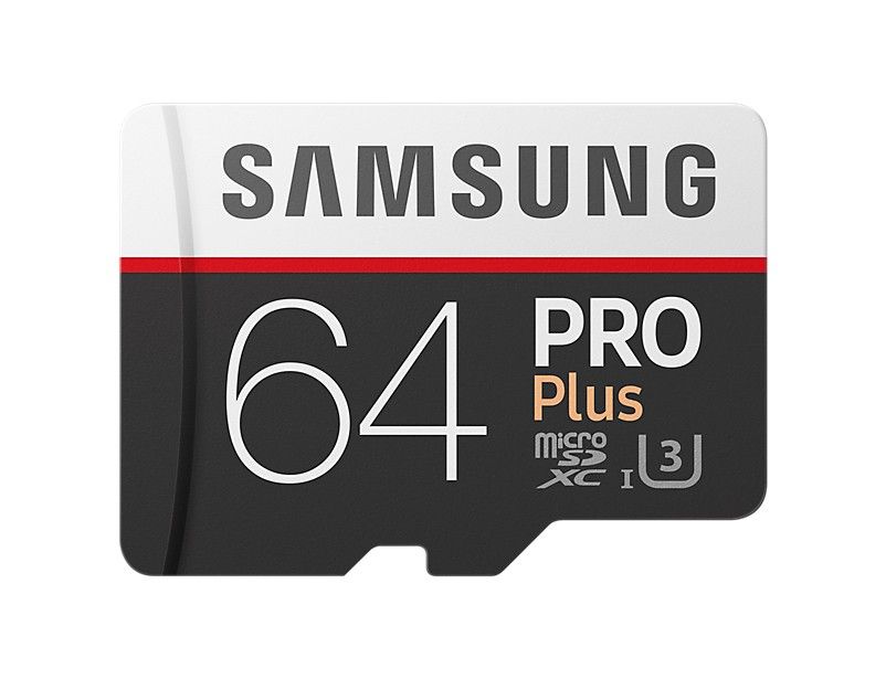 Акция на Карта памяти Samsung microSDHC 64GB Pro Plus UHS-I U3 Class 10 (MB-MD64GA/RU) от Територія твоєї техніки