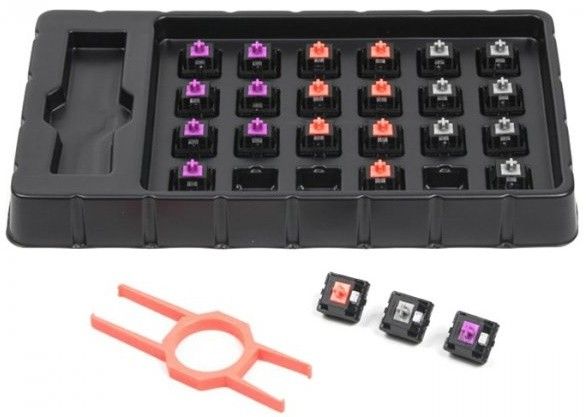 

Набір перемикачів для клавіатури EpicGear DeFiant Switch mix 24 Pack