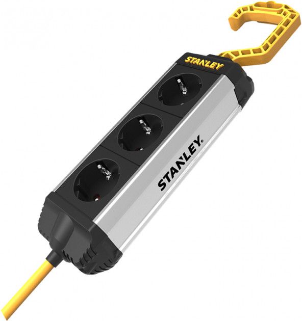 

Мережевий фільтр Stanley 5 м, 3 розетки