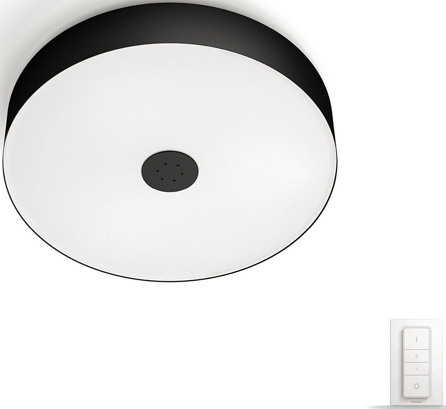 

Смарт-светильник PHILIPS Fair Hue ceiling lamp 1x39W (40340/30/P7) Black