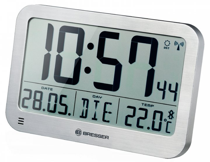 

Настінний годинник Bresser MyTime MC (7001801) Silver