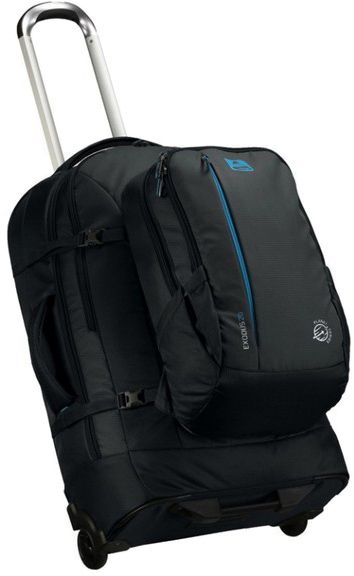 

Сумка-рюкзак на колесах Vango Exodus 60+20 (926293) Grey/Blue